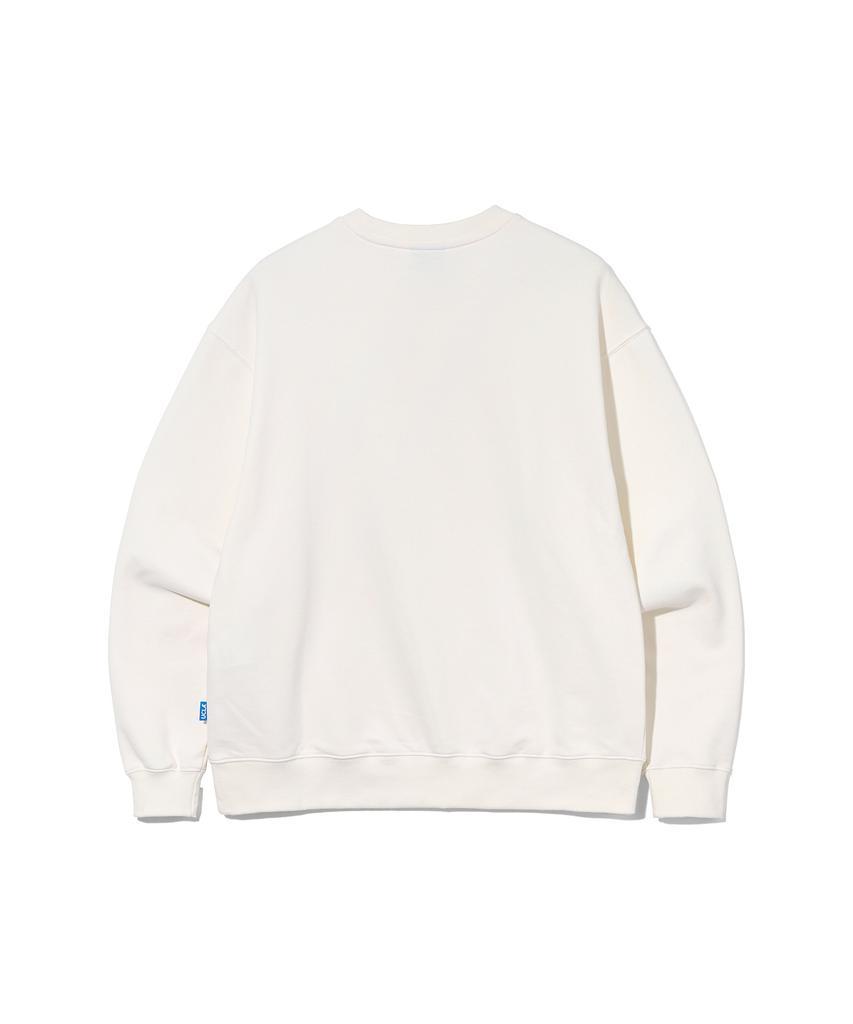 UCLA Bruins Small Bear Sweatshirt [O-White](Ubrlta3)