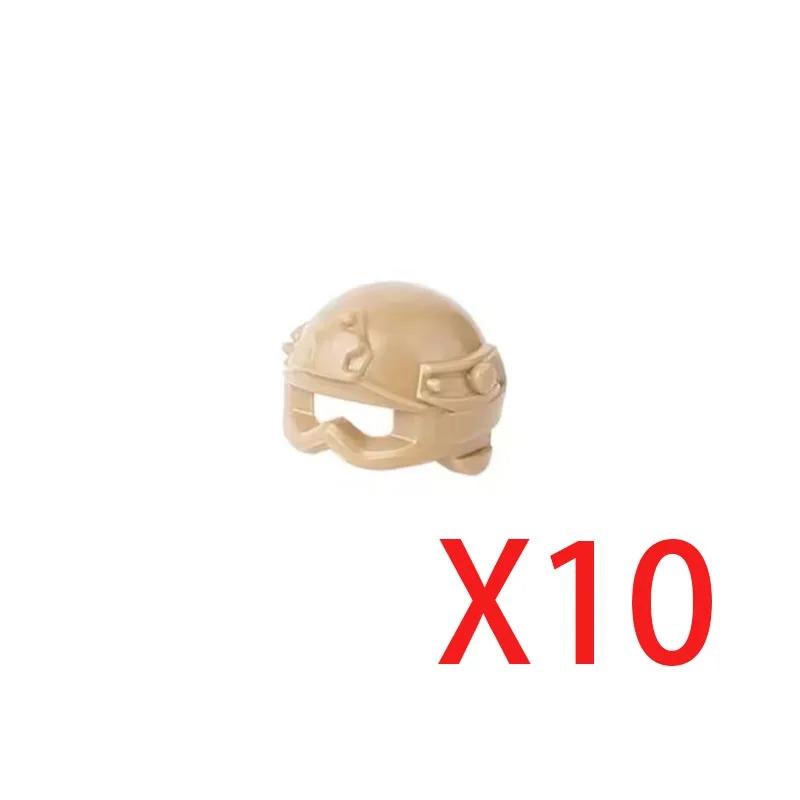 

Аксессуары для строительных блоков Второй мировой войны Фигурка Солдат Советская армия Шлем Игрушка Шляпа Мини-кирпичик Очки Плащ Бахрома Пояс Подарок Игрушки K048