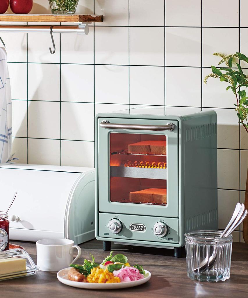 Toffy Toaster Oven, Pale Aqua, K-TS4-PA