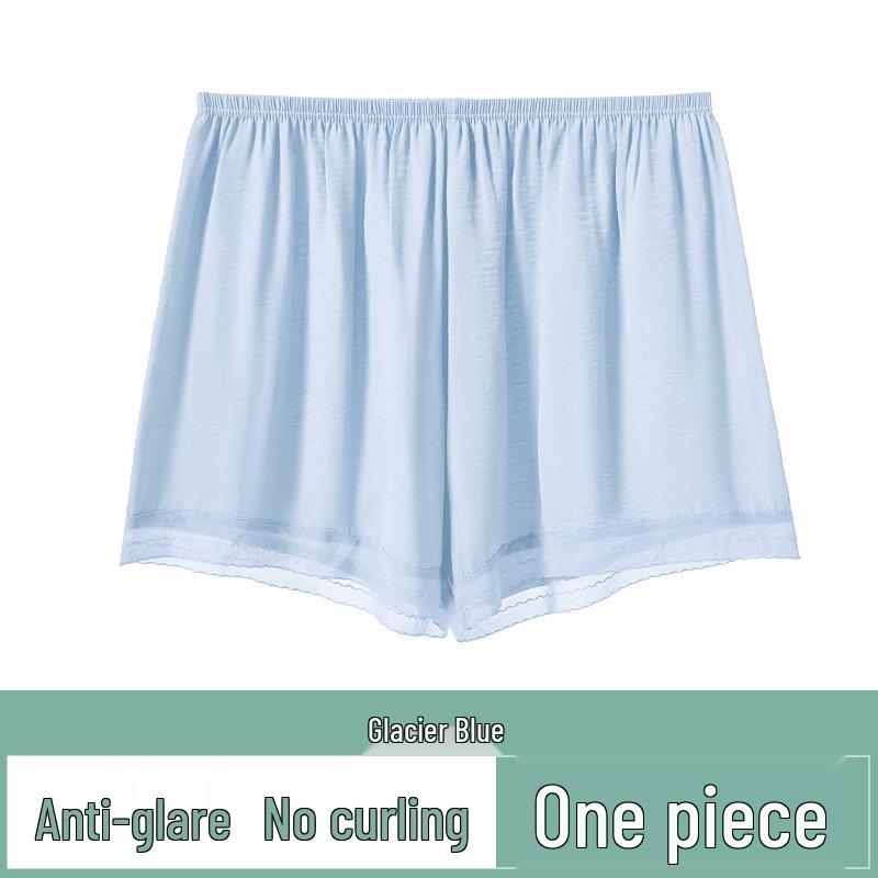 

Women s Sheer Ice Silk Safety Shorts, Summer Lightweight No-Roll, Wear Inside or Out Large (110-130)
