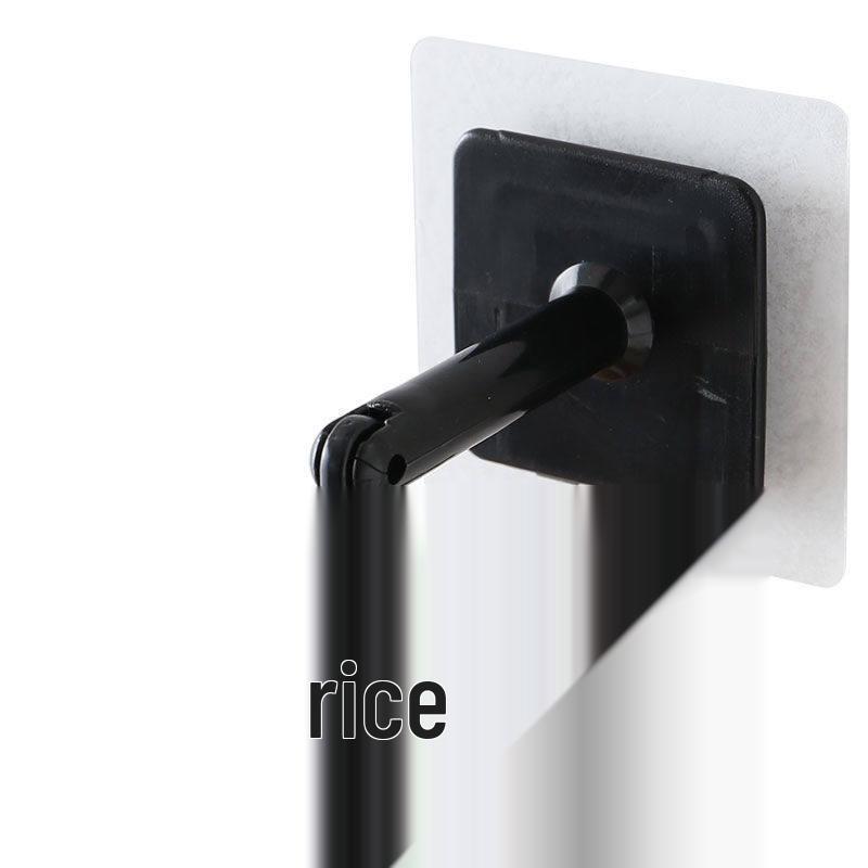 360° Rotating Multifunctional Kitchen Hook Rack - Punch-Free, Six-Claw Wall Storage чёрный