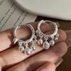 925 Sterling Silver Vintage Earrings For Women Trendy Simple Knot Tassel Earring Jewelry Prevent Allergy Party Accessories Gift