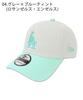 9FORTY MLB STYLISE Exclusive Cap Gray X Blue Tint [New Era] 04. (LA)