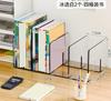 2pcs Desktop Bookshelf Transparent Acrylic Student Desk Book Storage Rack Office Dormitory Document Storage Rack