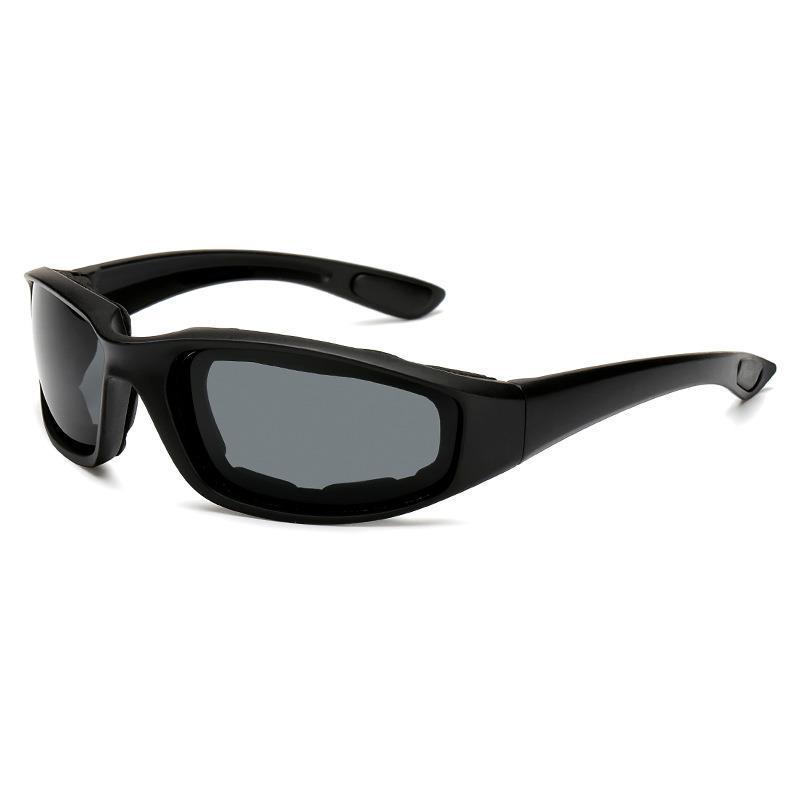 Unisex Outdoor Cycling Skiing Tactical Goggles with Sponge Padding