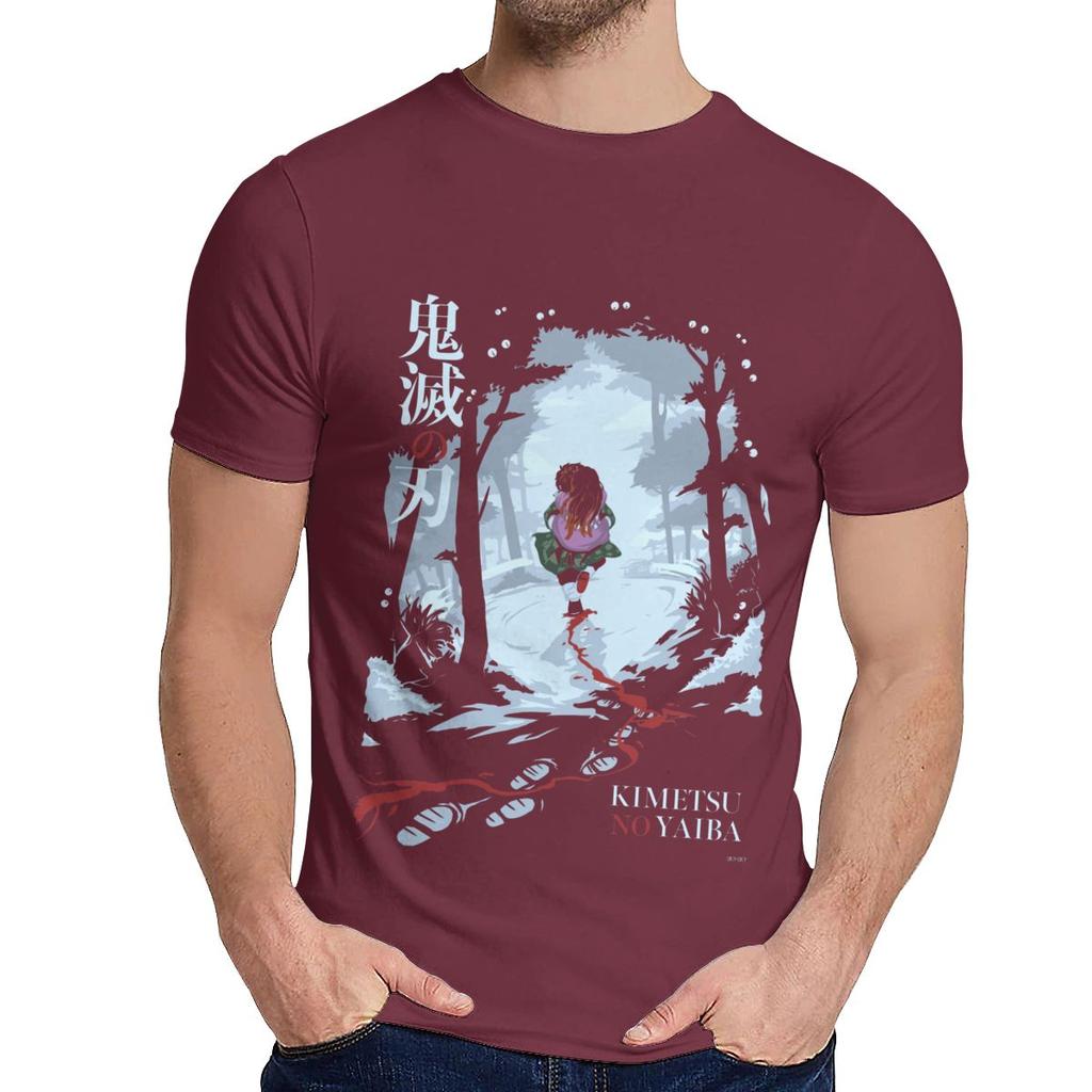 Great Kimetsu No Yaiba T Shirt Man S Arrival Amazing Classic O Neck Top Tee