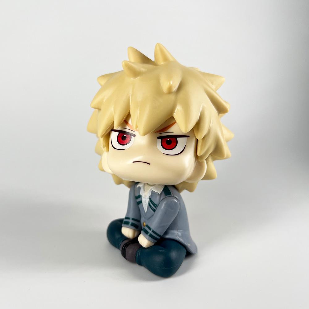 HEISS 10cm Boku no Hero Academia Anime Figur Midoriya Izuku Actionfigur Bakugo Katsuki Figur Sammlung Spielzeug