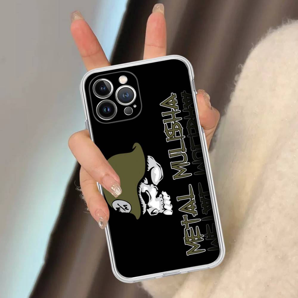 Motocross Metal Mulisha For IPhone 17 16 15 14 13 12 Mini 11 Pro Max Transparent Case