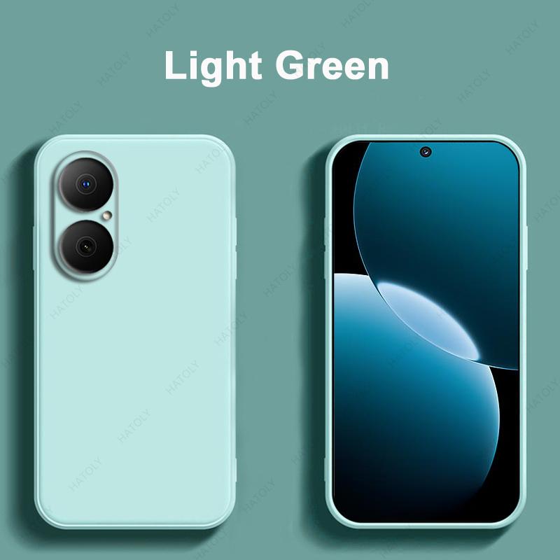 Liquid Silicone Phone Case For Huawei Enjoy 80 Case Cover Soft Funda Back Cover For Huawei Nova Y73 Case Cover