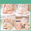 Wear Skirt Flower Rabbit Plush Toy Cute Animal Stuffed Doll Kids Gift Birthday