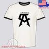 SAUL ALVAREZ CANELO Hommes#039;T-shirt Unisexe Ringer Noir Taille S3XL