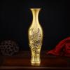 Vase with Crane, Dragon, & Phoenix Brass Ornaments
