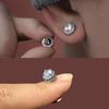 Party Street Wear Jewelry Accessories Magnetic Stud Earrings Korean  Earrings Zircon Clip Earring