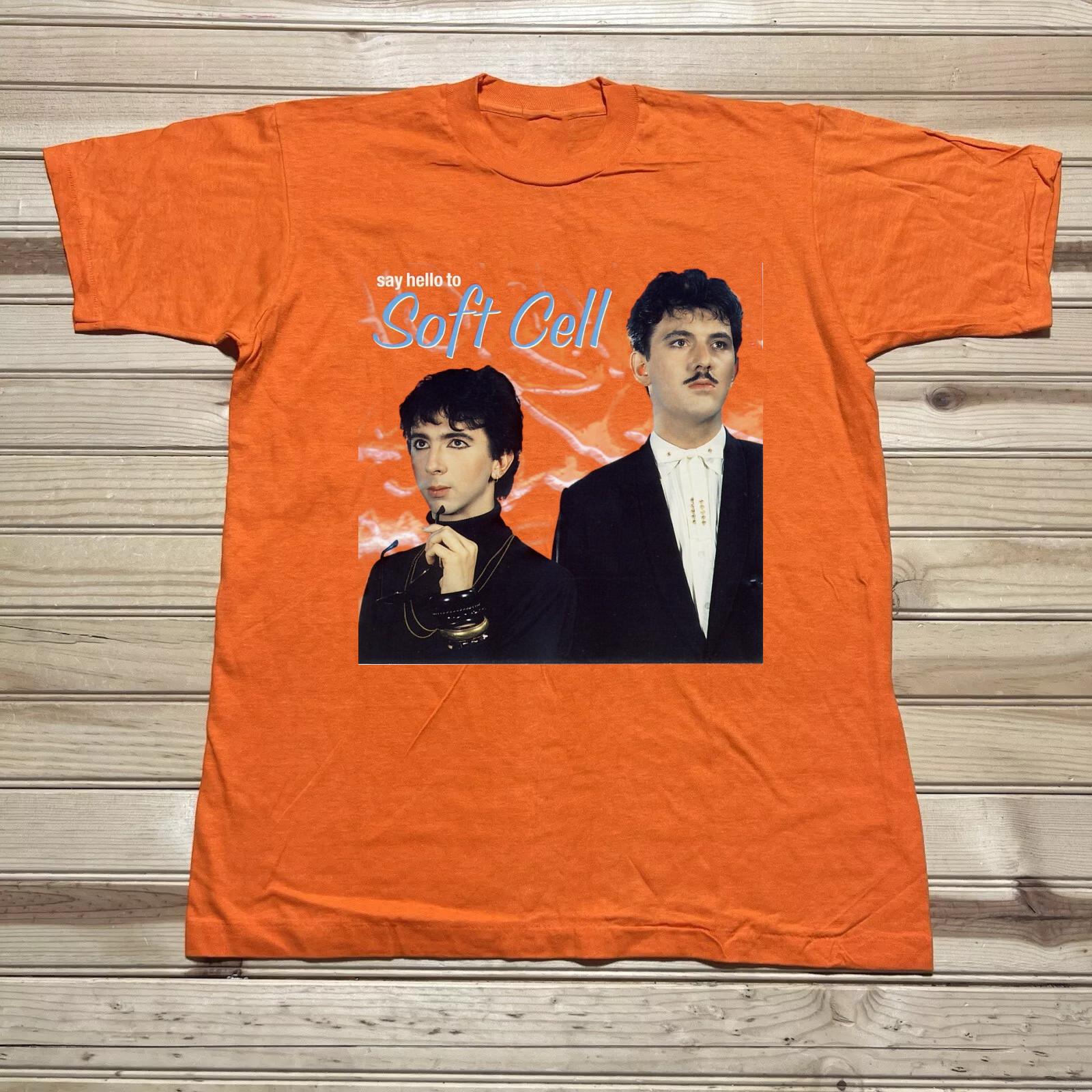 Soft Cell Band Say Hello To Soft Cell T Shirt Full Size S-5XL XXL