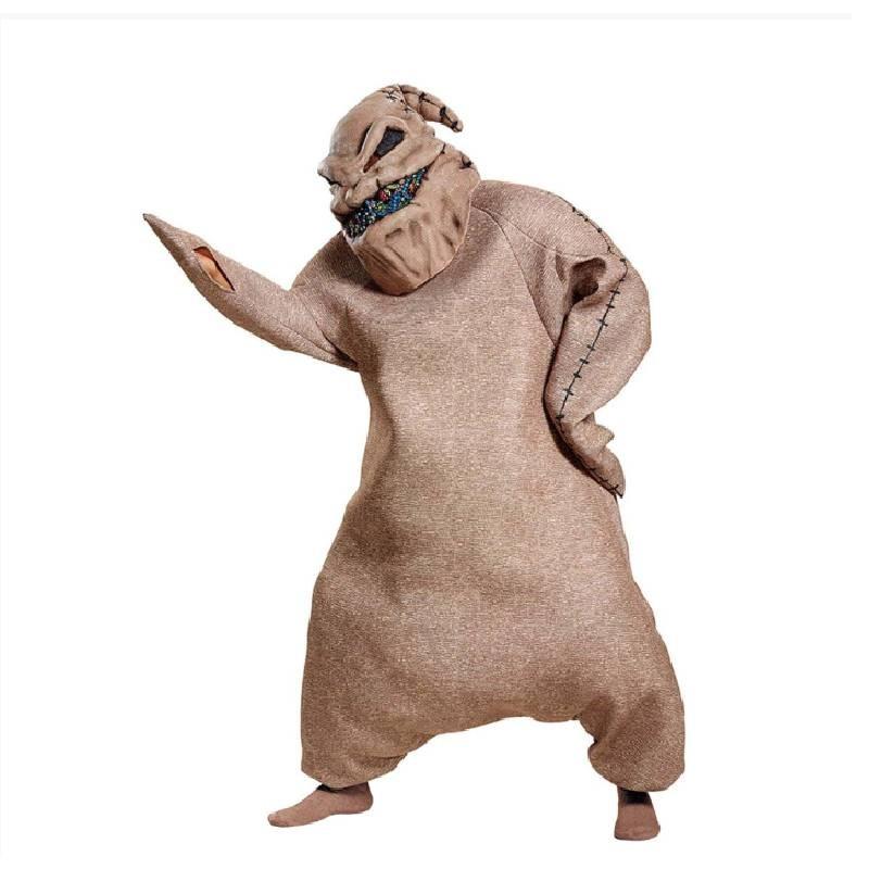 Oogie Adult Disguise Cosplay Clothing With Mask Halloween Costume Props