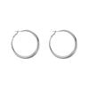 Geometric Metal Earrings A Niche Design of Ear Loops Are Simple and Versatile Earrings for Women