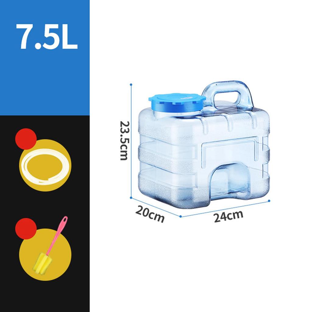 Camping Water Container Drinking Bottle Storage Tank Bucket for Backpack