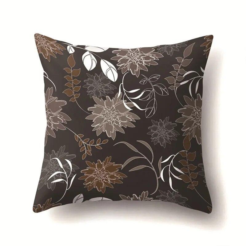 

Наволочка для дивана с цветами и листьями, офисная наволочка для гостиной, пояса для верховой езды 40x40cm