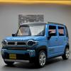 1/22 Suzuki Hustler SUV Alloy Car Model Sound and Light Pull Back Children's Toy Collectibles Birthday Gift