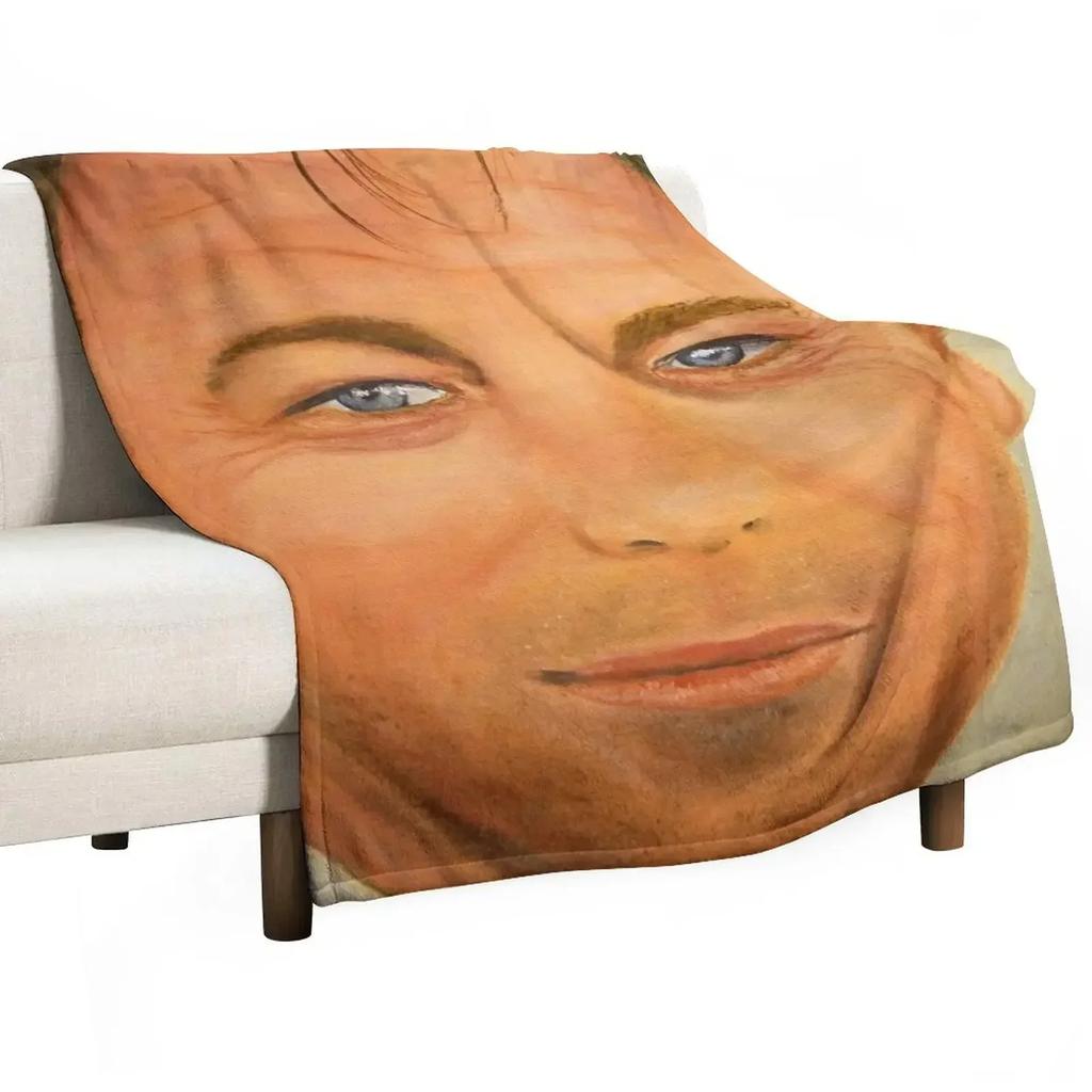 Simon Baker Throw Blanket Heavy Multi-Purpose Wednesday Personalized Gift Flannels Thin Blankets