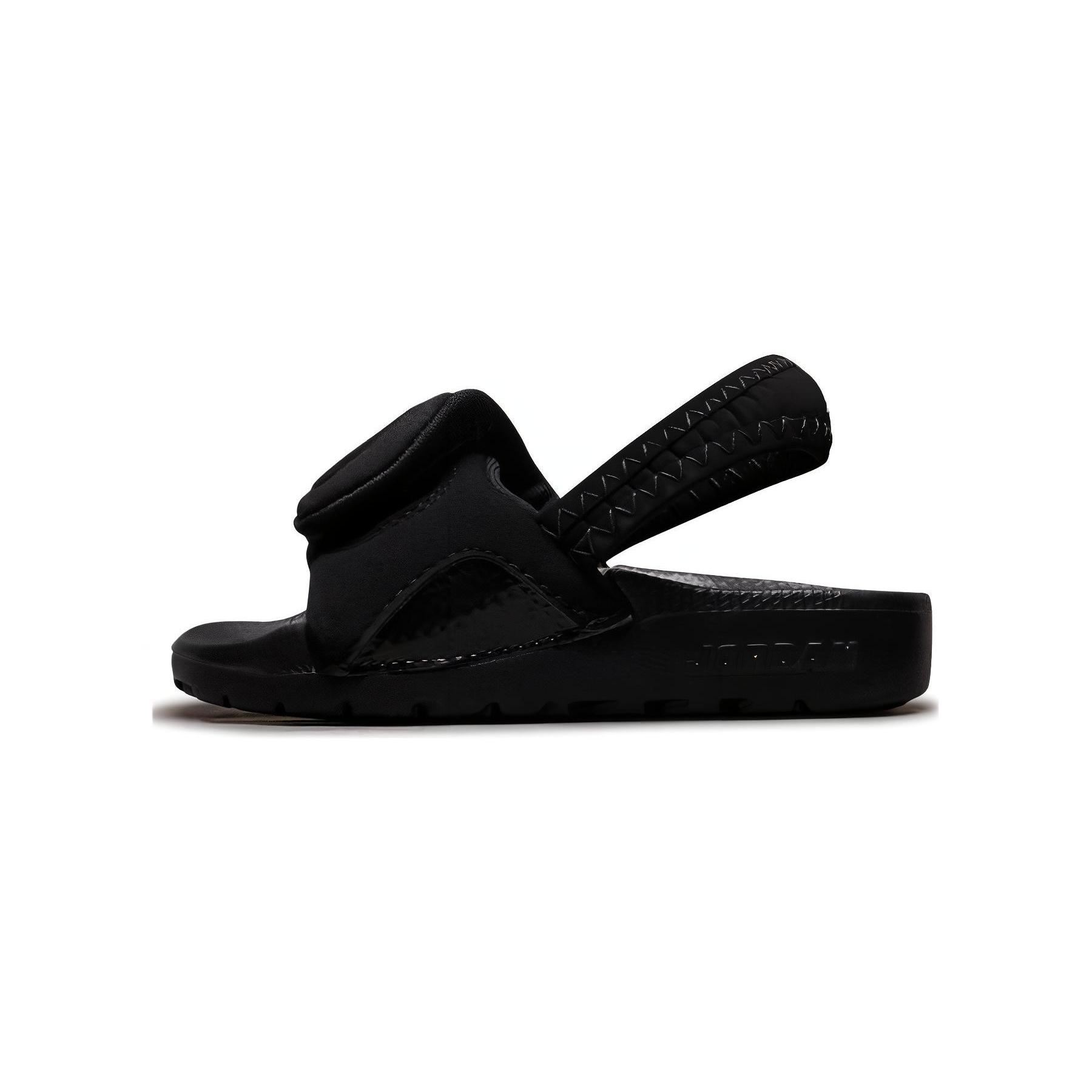 

New Jordan Hydro Slip Resistant Abrasion Resistant Low top Toddler Shoes Black White Infant And Toddler 705174-010 26