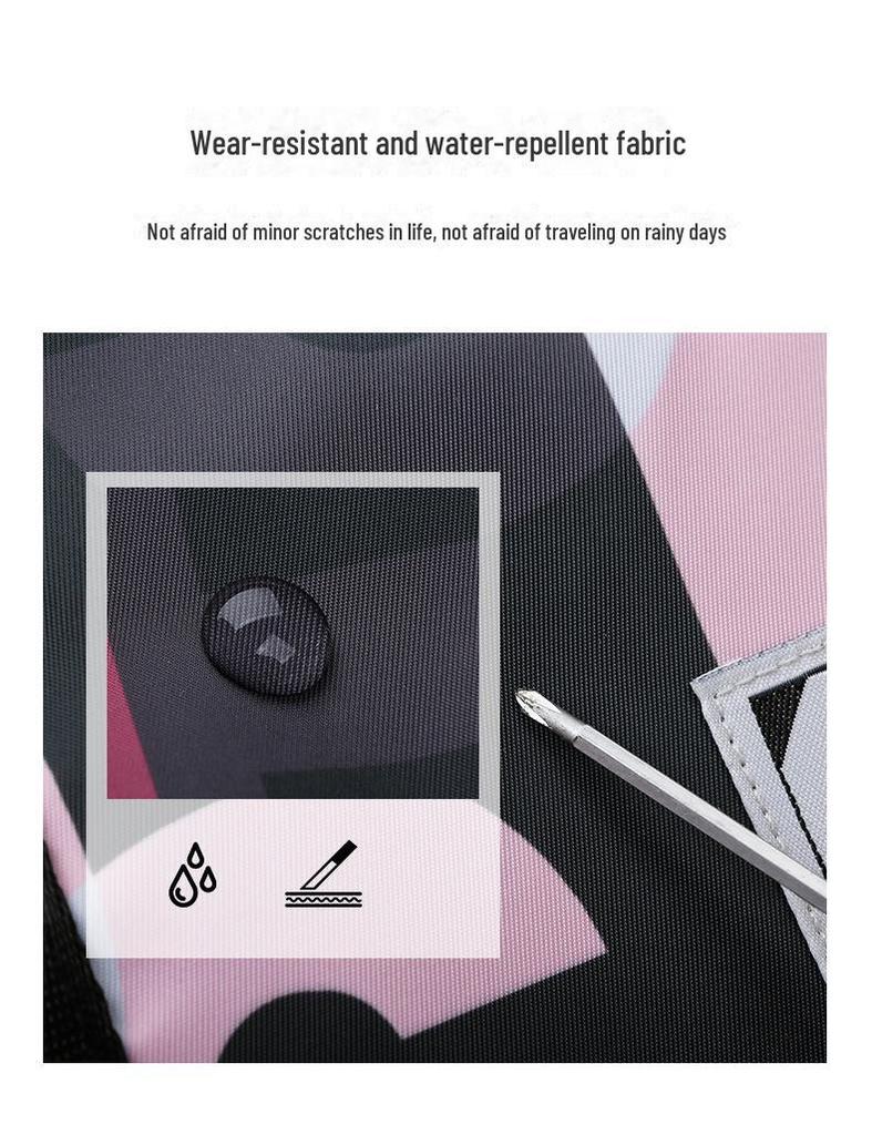 Korean Women's Expandable Travel Bag: Large Capacity, Dry/Wet Separation, Yoga Training