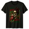 Sorta Merry Sorta Scary Skeleton Christmas Halloween Unisexs TShirt Unisexs Tee