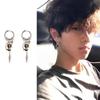 Geometric Cone Earrings Ear Pendant With Stylish Fringe Alloy Punk Accessory For Casual Evening Event