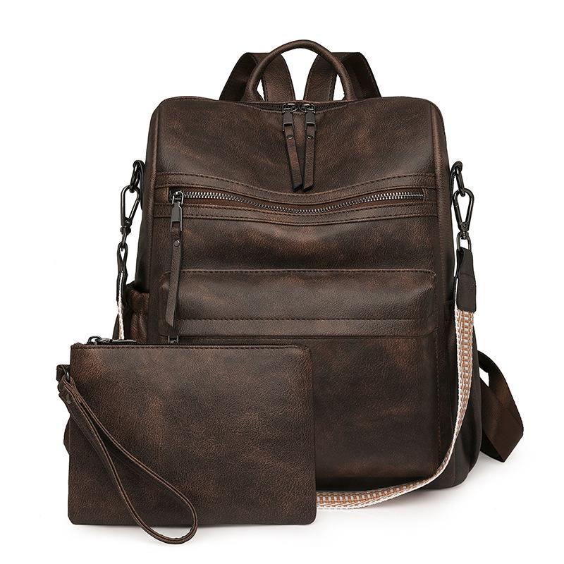 Retro Bags, Women's Large-capacity Backpacks, Multi-functional Women's Backpacks, Women's Bag Sets