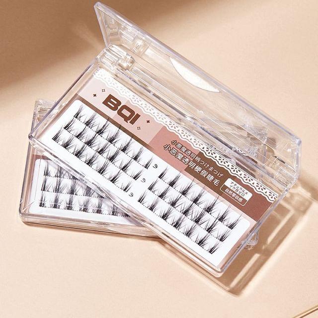 LuxeFlutter - Множественный набор пучков накладных ресниц  Дьявол  Black