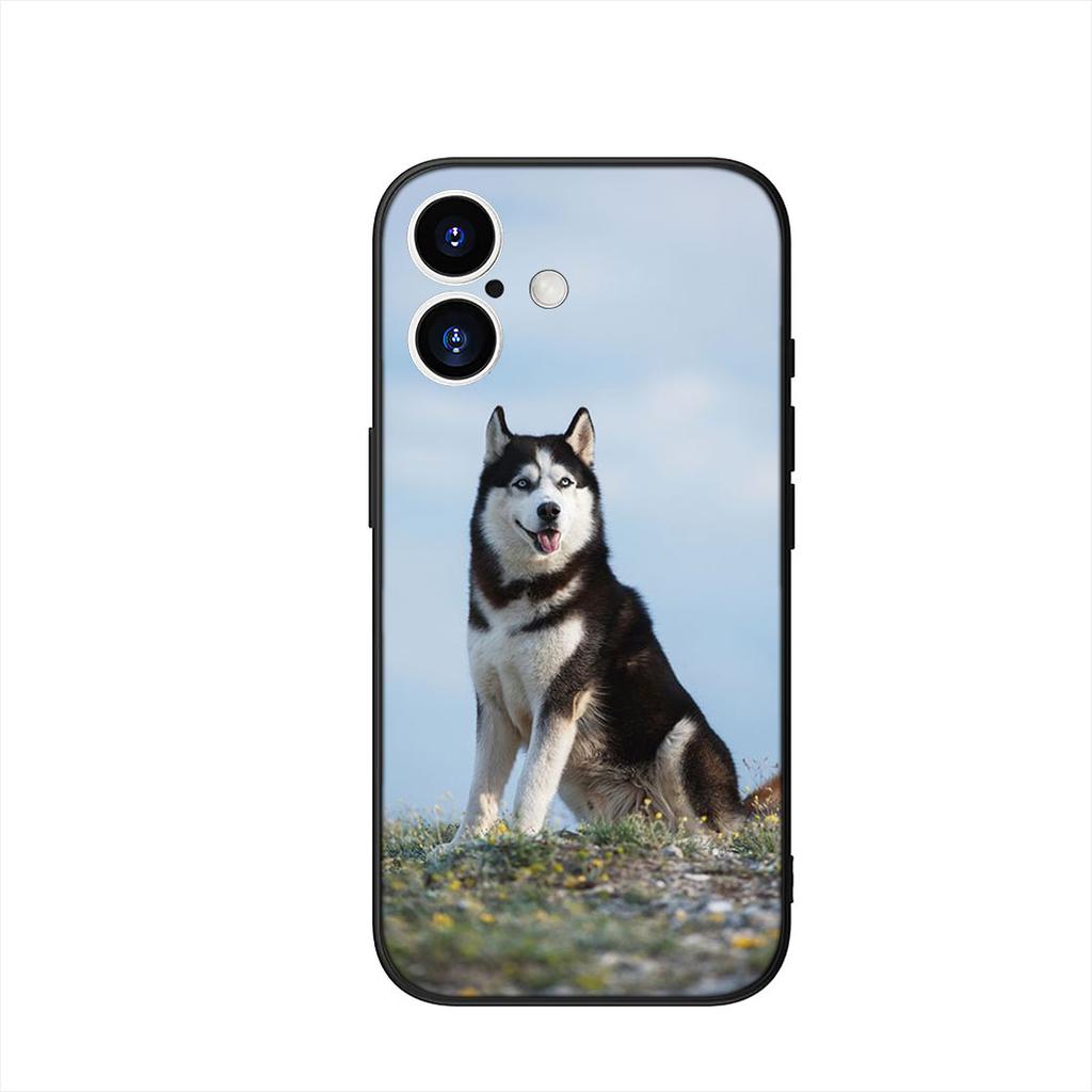 Phone Cover for Samsung Galaxy A07 A13 A12 A14 A23 A42 A50 A51 A52 A53 A70 A71 A72 A21S A04 Note 20 9 8 10 Case Husky Dog Casing
