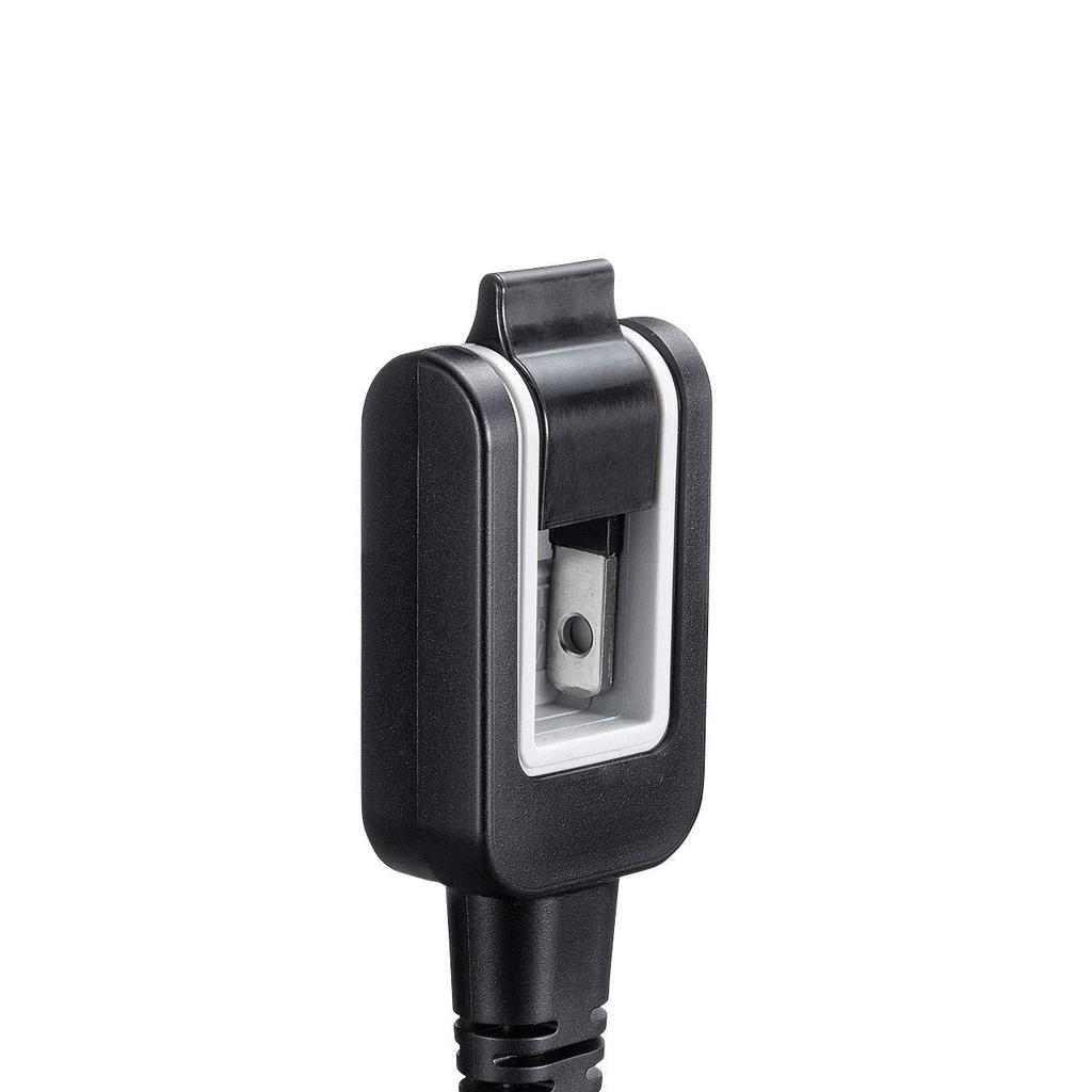 Sanwa Supply Glasses-type connector compatible power cord (3m) KB-DM2S12A-3