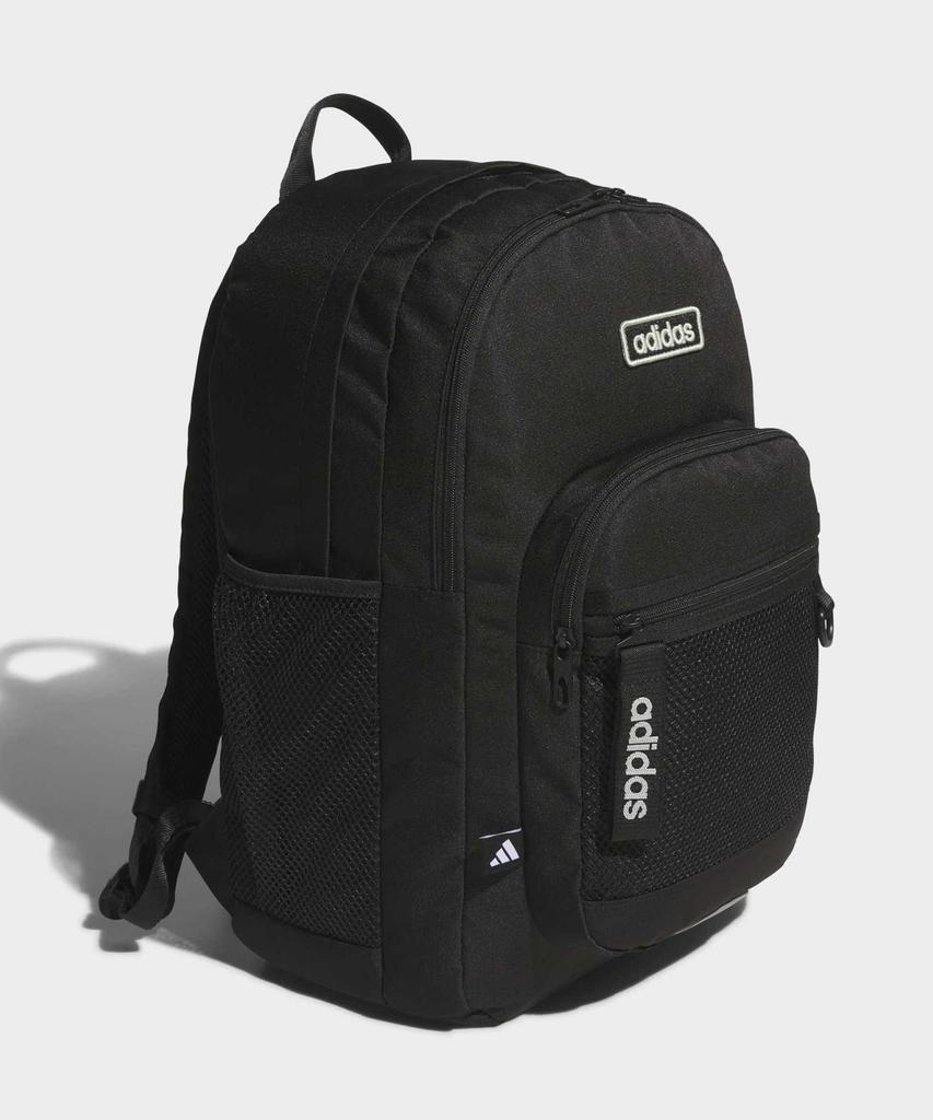 adidas Back To School Backpack Linear Logo - Black:Light Green / Ke7430