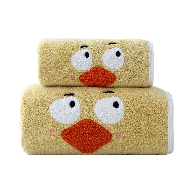 Coral Velvet Towel Bath Towel Set High Density Thick Absorbent Face Towel Towel
