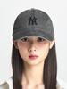 Emelbi Basic Washed Unstructured Ball Cap Ny (D.Grey)