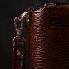 Geräumige Herren-Clutch aus echtem Leder KARYA 21948 Dunkelbraun