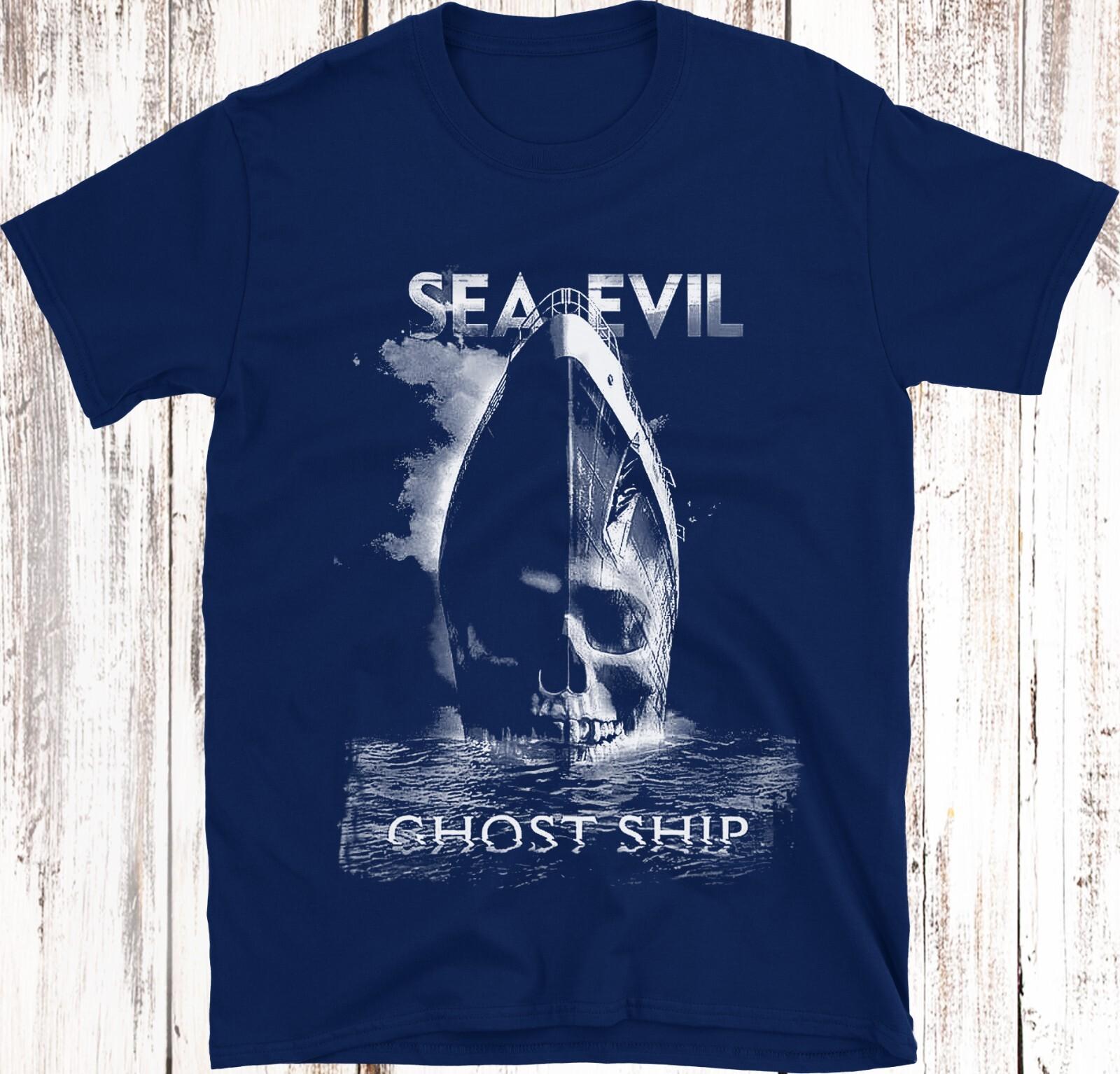 Ghost Ship Horror Movie T-Shirt Sea Evil S