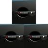 Automotive Resin Badge Sticker Set For Dashboard And Steering Wheel Decoration