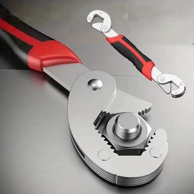Multifunctional Open End Wrench Spanner Kit Crafted From High Strength Steel For Household Maintenance And Small Repairs