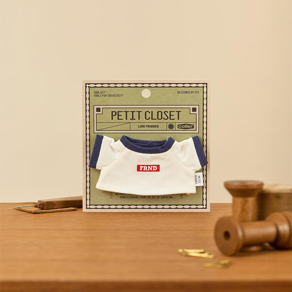LINE FRIENDS Petit Closet Ringle T-Shirt Charm