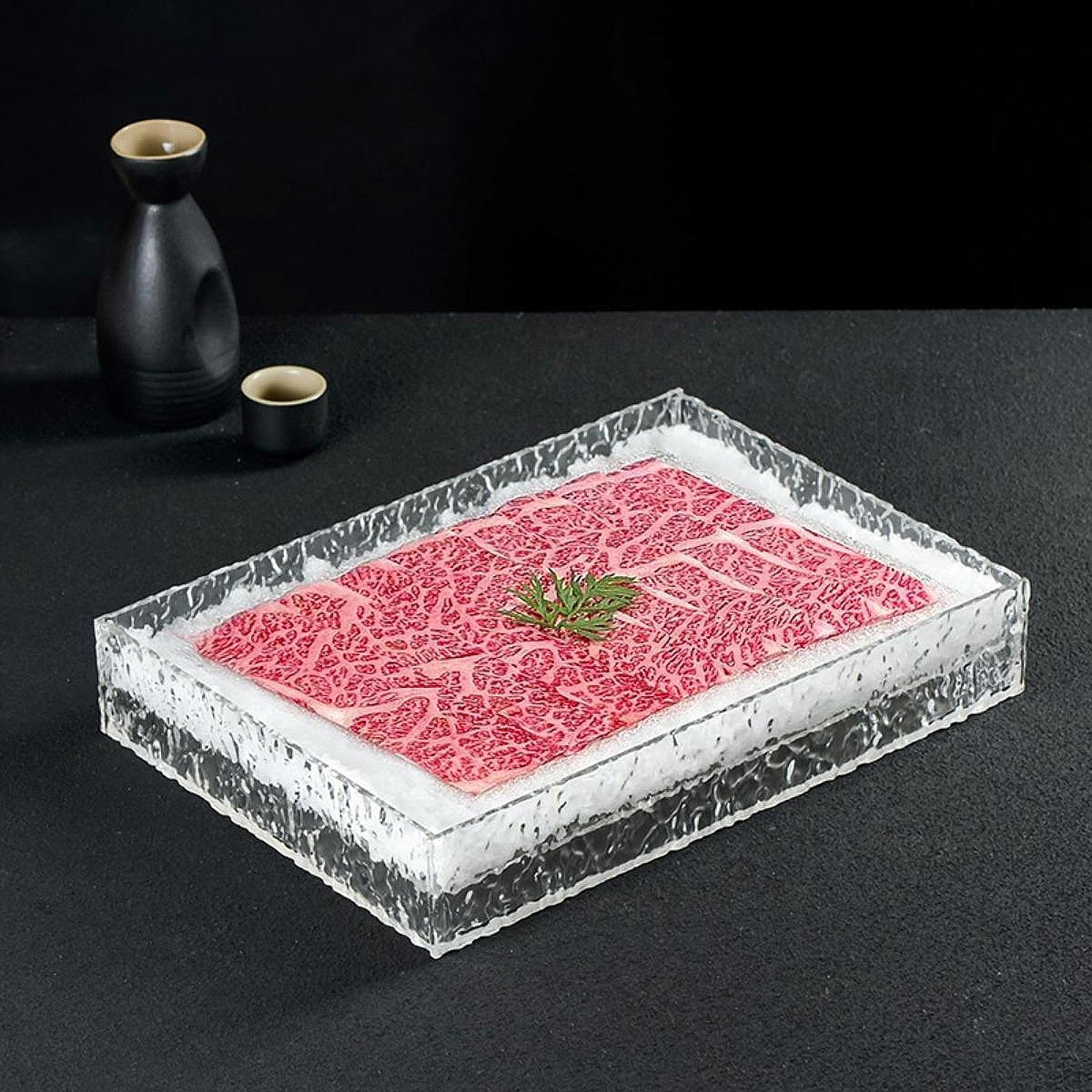 

Акриловый поднос для сервировки сашими японская тарелка для суши еда шведский стол сервировочное блюдо для фруктов