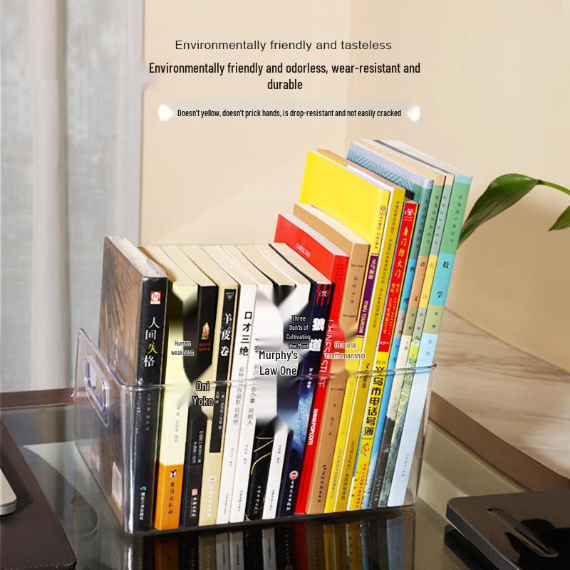 Transparent Picture Book Organizer for Students and Children