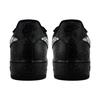 Nike Air Force 1 Coverage Slip Resistant Cushioning Low top Skateboard Shoes Men's Black CW2288-001(Team45-)