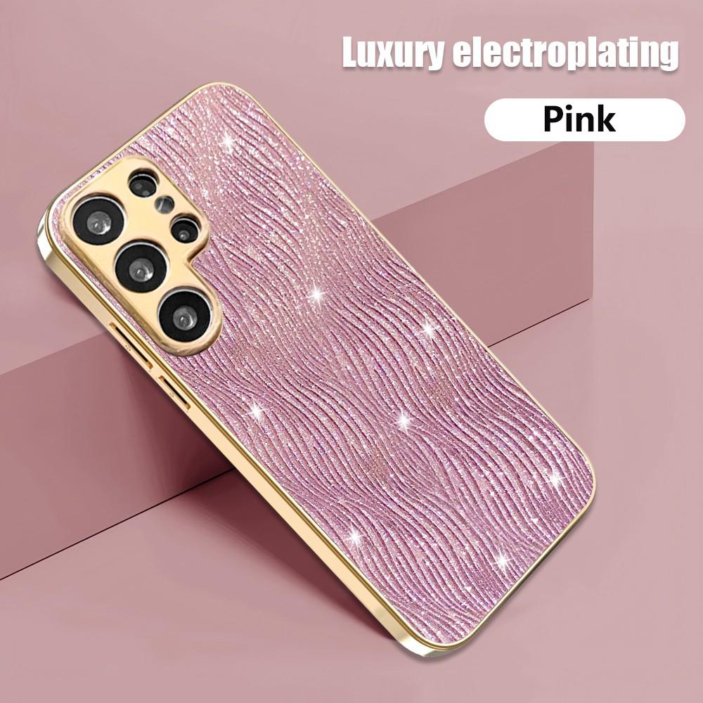 Electroplate TPU Phone Case For Samsung Galaxy S25 Egde S25 S24 S23 Ultra Plus S23 FE S24 FE 5G Cover Camera Shockproof Cases