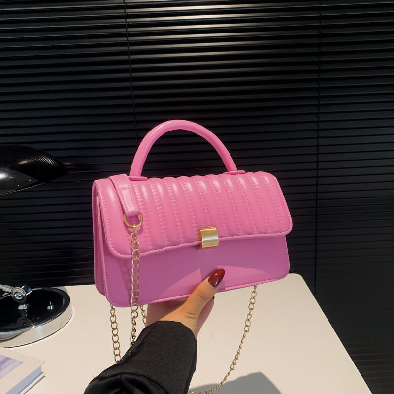 Stylish 2024 Pu Leather Crossbody Bag For Women Trendy Street Fashion Handbag