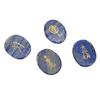 4Pcs Reiki Symbols Stones Smoother Surfaces Engraved Reiki Stones for Home Decoration Meditation