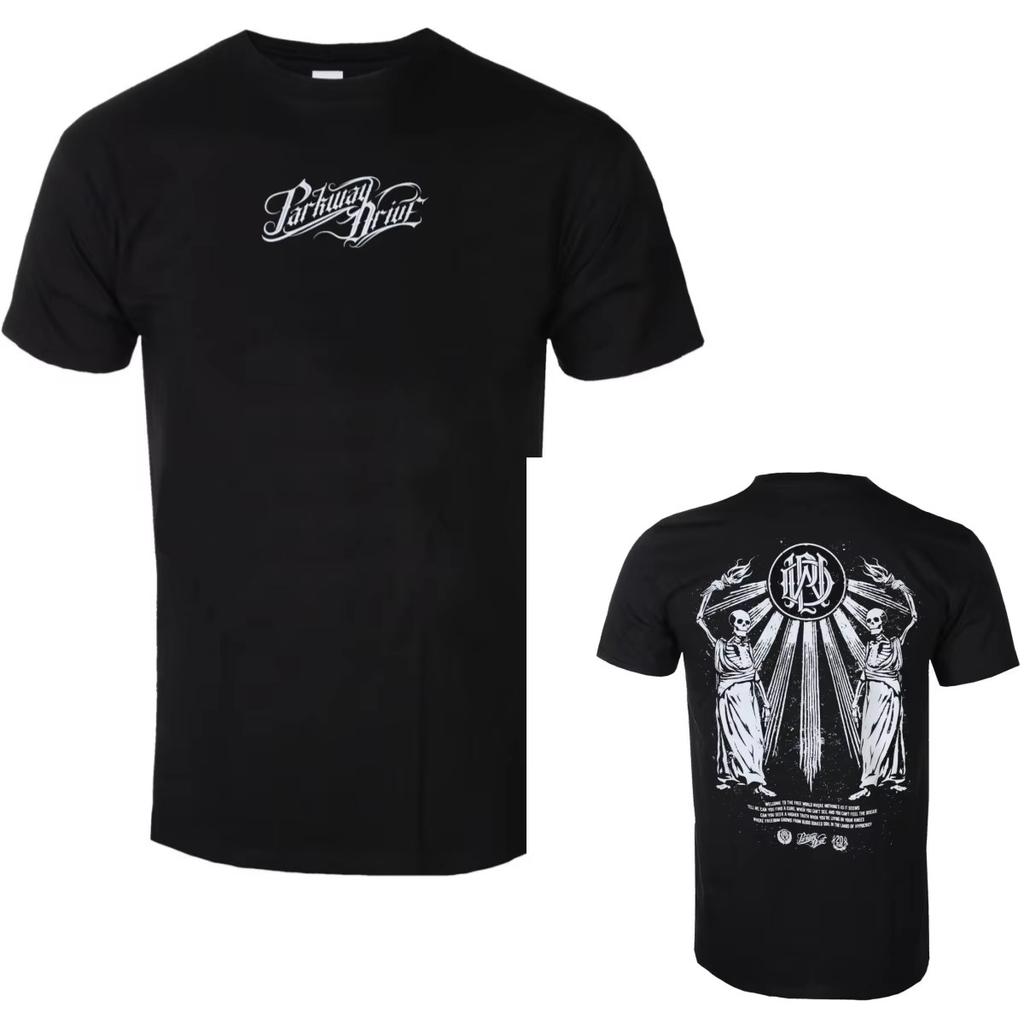 2026 Parkway Drive Maglietta in Cotone Grafica Unisex Estiva Manica Corta Moda Trendy T-shirt Uomo Donna Top Vintage Y2K