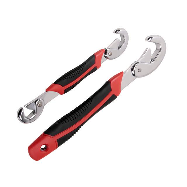 GUONING-L 2Pcs Universal Wrench Set Snap And Grip Key Wrench 6-32mm For Nuts and Bolts Multi-function Hand Tools Hardware Tool Kits Tools GUONING-L 2Pcs Universal Wrench Set Snap And Grip Key Wrench 6-32mm For Nuts and Bolts Multi-function Hand Tools Hardware Tool Kits Tools