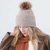 Elastic Winter Pullover Cap Trendy Woolen Hat Earflap Hat Twists Knitted Hat  Autumn