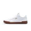 Kožené retro sportovní tenisky Caracal Lehké nízké unisex tenisky Bílé 369863-06